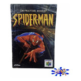 Spider-man N64 Manual De Instruções Original