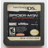 Spider-man Web Of Shadows Ds Original Americano Testado