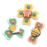 Spin Pop Original Kit De 3 Brinquedos Giratórios Interativos