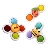 Spin Pop Original Kit De 3 Brinquedos Giratórios Interativos