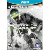 Splinter Cell Blacklist Nintendo Wii U Lacrado Americano