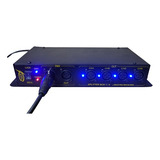 Spliter Dmx 1 Entrada 4 Saidas Isoladas Modelo Box