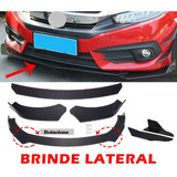 Splitter Dianteiro Universal Ajustável Front Lip Saia Spoiler