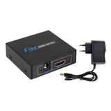 Splitter Divisor Hdmi Hdcp 1 Entrada 2 Saídas Full Hd 1x2 3d
