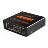 Splitter Hdmi Divisor Hdcp 1 Entrada 2 Saídas 4k 1x4 3d