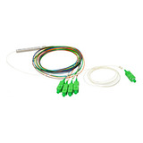 Splitter Optico Plc Balanceado Telecom 1x4 Sc/apc - Kit 50un