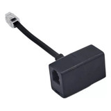 Splitter T Telef. Rj-11 Emenda Divisor 1 Macho X 2 Fem. 5-pç
