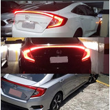 Spoiler Aerofólio De Led Honda Civic