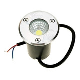 Spot Balizador Led De Chão 3w Mini Piso Branco Frio 6000k