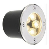 Spot Balizador Led Embutir Resistente Piso 5w Branco Quente