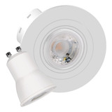 Spot Led Mini Dicroica Mr11 Embutir Orbital Com Lâmpada Gu10