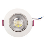 Spot Led Smd 7w Direcionável Redondo Forte