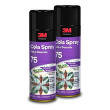 Spray 3m 75 Reposicionavel Cola Adesivo Sublimação Kit2
