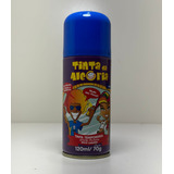 Spray Alegria Colorir Cabelo Festa Comemoracão Escolha Cor Cor Azul