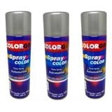 Spray Automotiva Colorgin Aluminio P/ Rodas 300ml 3un