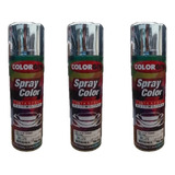 Spray Automotivo Colorgin Cromado Tradicional 300ml 3unids