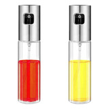 Spray Borrifador De Azeite Vinagre Porta Tempero Kit 02 Und