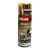 Spray Colorgin Dourado Metallik Lata 350ml