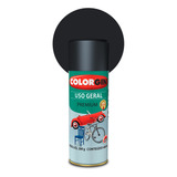Spray Colorgin Uso Geral Preto Brilhante 400 Ml