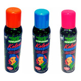 Spray Colorido Para Cabelo Kolore Fashion Kit 03 Und. 150ml