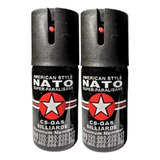 Spray De Pimenta Kit 02 X 40ml Nato Black Frete Grátis!!