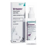 Spray Dental Vetradent Para Cães (retira