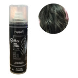 Spray Glitter Para Cabelo E Corpo Prata Carnaval E Festas