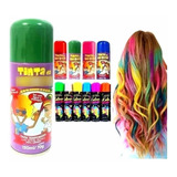 Spray Para Colorir Cabelo Temporário - Varias Cores