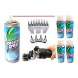 Spray Resfriador 900ml Corte Lâminas Máquina Tosa Pro Ovelha