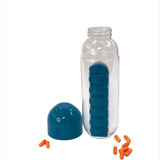 Squeeze Organizador Capsula Garrafa Porta Comprimido Remedio