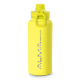 Squeeze Térmico Mayall Aço Inox Verde 1 Litro Alma Genius