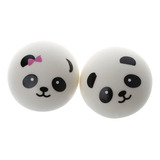 Squishy Panda Bun Stress Reliever Bola
