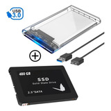 Ssd 480gb + Case Slim 3.0