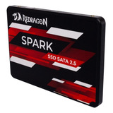 Ssd 480gb Redragon Spark Gd-307 Sata 6 Gb/s Leitura 550mb/s Cor Preto