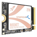 Ssd Sabrent Rocket M.2 2230 De 2tb Nvme Interface Pcie 4.0 Para Steam Deck E Rog Ally