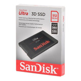 Ssd Sandisk 512gb Ultra 3d Sata