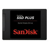 Ssd Sandisk Plus 480gb Sata3 Vel. Leitura 535mbs Preto