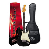 Sst62+ Preta Sx Guitarra Stratocaster Rosewood Sst 62 Bk