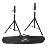 Stand De Alumínio Tripé - Kit Com 2 Unidades+bag