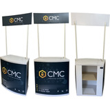 Stand De Vendas Portátil Desmontável Pvc Balcão Tam. Grande