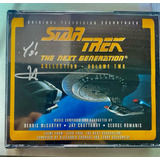 Star Trek The Next Gen Collection Vol 2  3 Cds Autografada