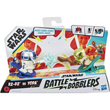 Star Wars Battle Bobblers R2-d2 Vs Yoda E8026