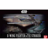 Star Wars U-wing + Tie Striker 1/144 Bandai