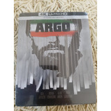 Steelbook Blu Ray 4k Argo Áudio Leg. Português Lacrado 