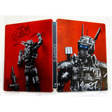 Steelbook Chappie Blu-ray Importado Lacrado Duplo + Fotos!!