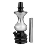 Stem Corpo Narguile Moon Hookah Aluminio Pequeno Respiro 