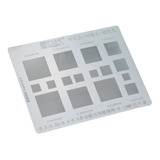 Stencil Bga Universal P/ Reballing Em Celular Furos Quadrado