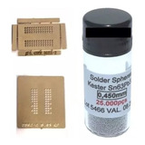 Stencil Ddr2-2 Ddr3-2 + 25k Esferas 0,45 Mm Bga Reballing