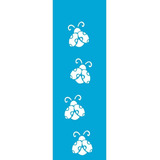 Stencil Opa 10 X 30 Cm - Joaninhas - 385