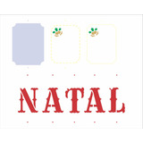 Stencil Pintura Tag Natal 3011 20x25 Opa